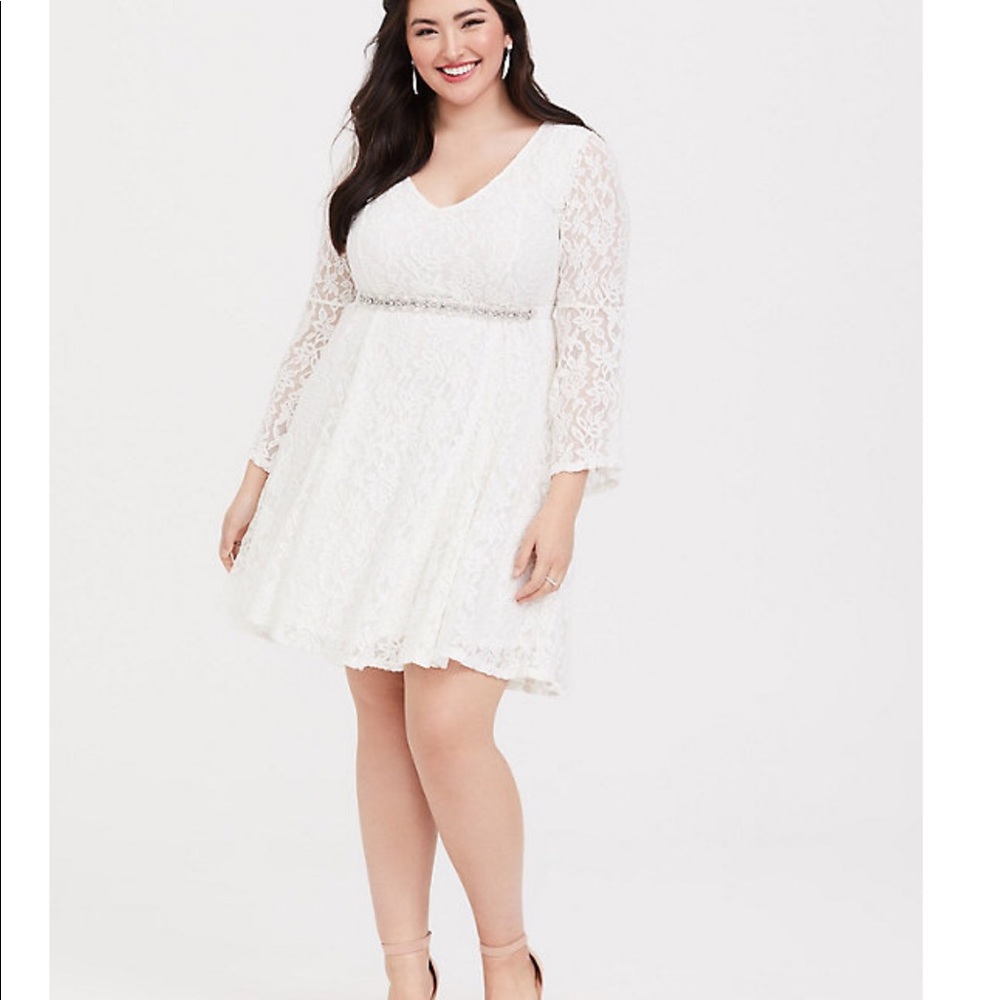 White Lace Dress